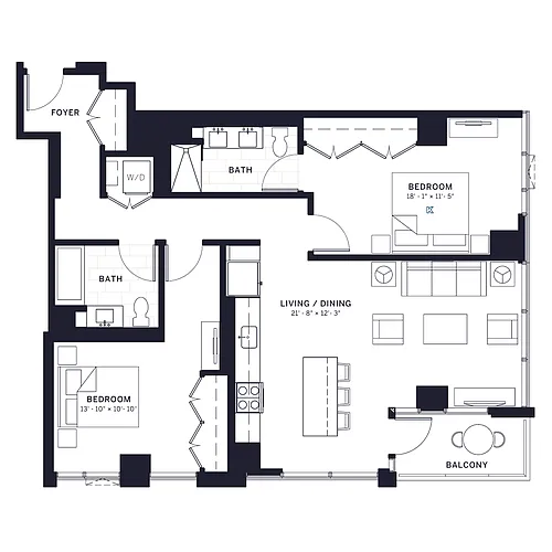 Floor plan Drummond