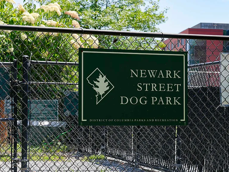 You and your furbaby will have access to the neighborhood dog park, located across the street from the property