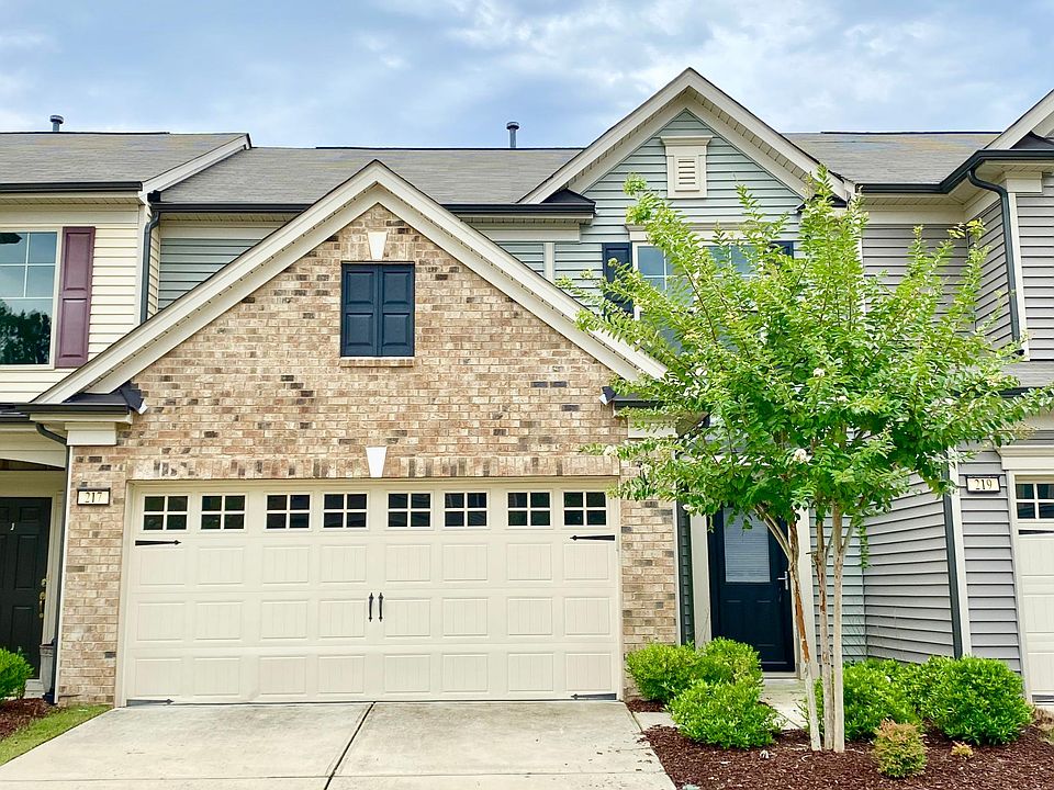 Front of Townhome - 2-Car Garage