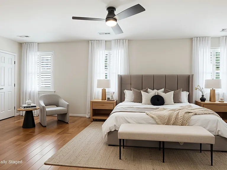 Primary Bedroom (Virtually Staged)