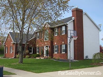 Mature trees and custom curb landscaping