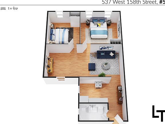 2nd image of 537 W 158th St APT 51