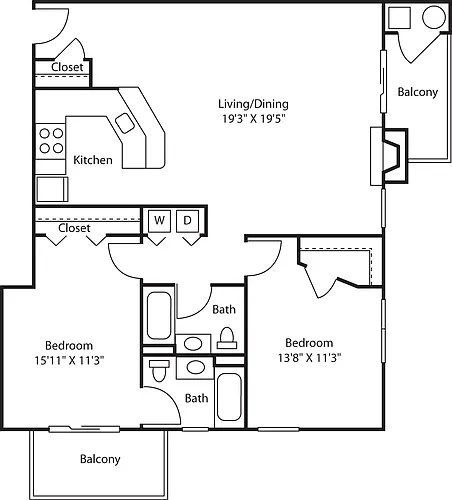 Floor plan 2A