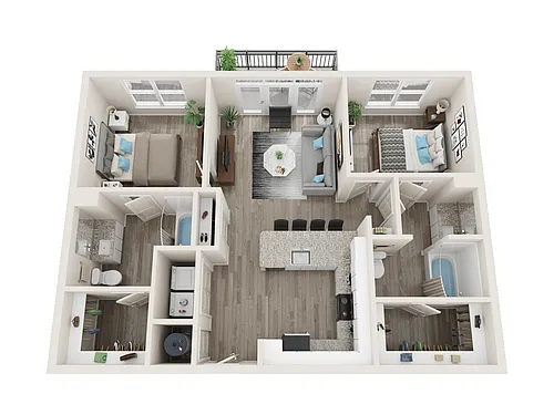 Floor plan B1-A