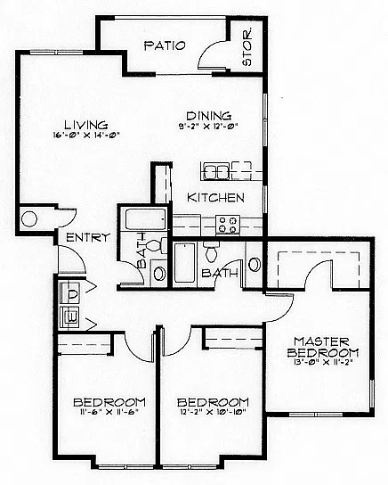 Floor plan 3X2