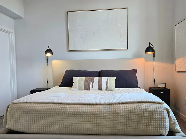Enjoy plenty of space for a King sized bed with room to spare