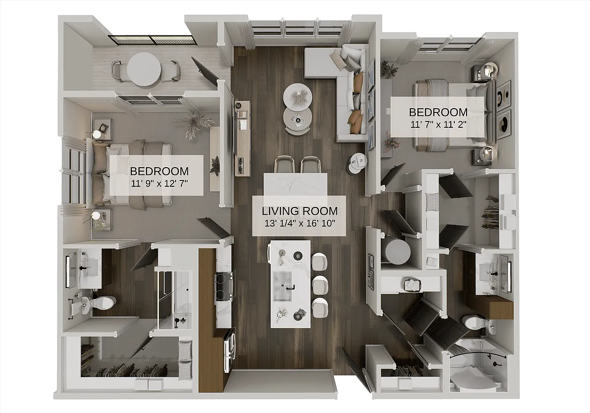 Floor plan Saguaro Premier (B1B)