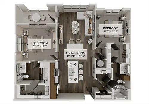 Floor plan Saguaro Premier (B1B)