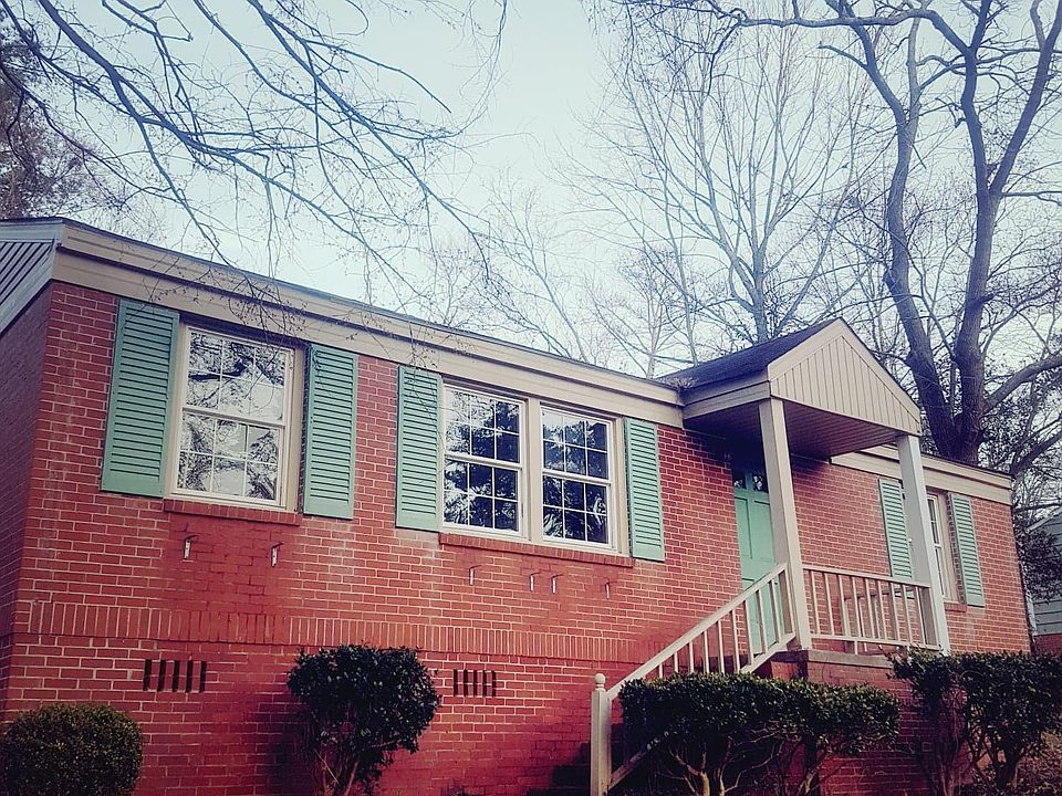 View from driveway