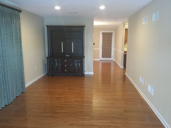 Living Room into dining room