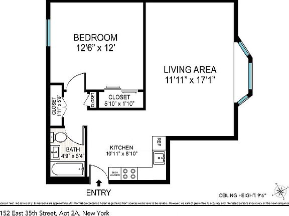 2nd image of 152 E 35th St APT 2A