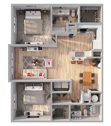 Floor plan B1
