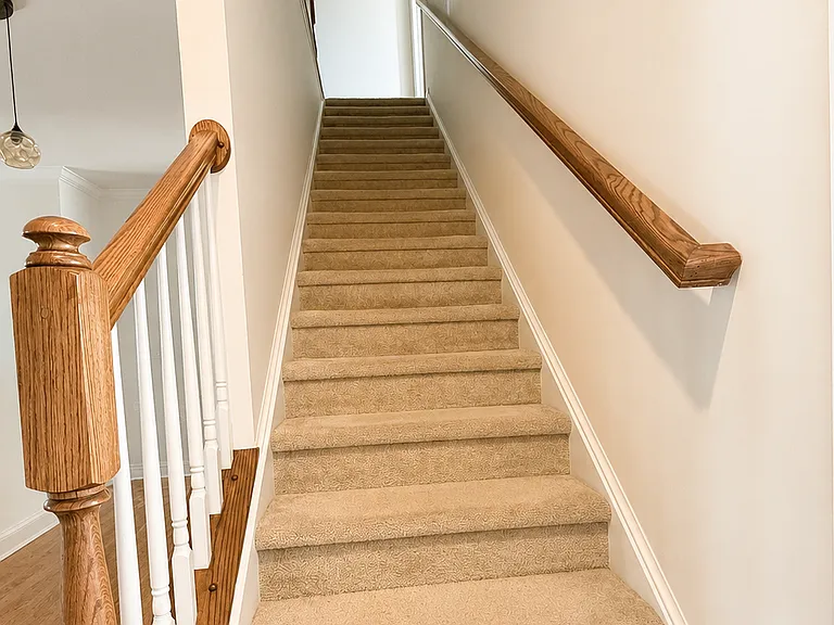 Stairway to Upper-Level Bedrooms