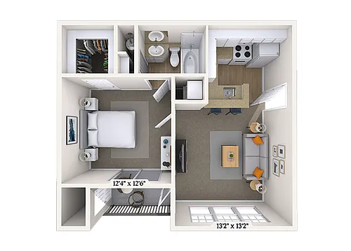 Floor plan The Amelia