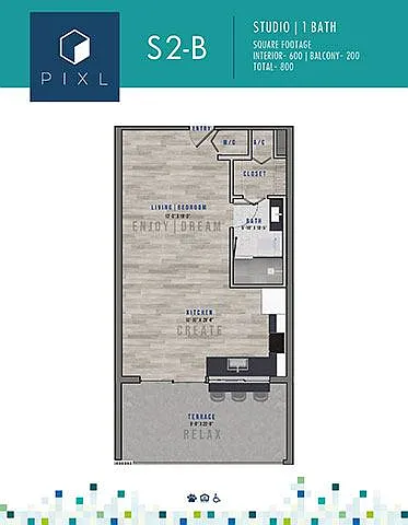 Floor plan S2-B