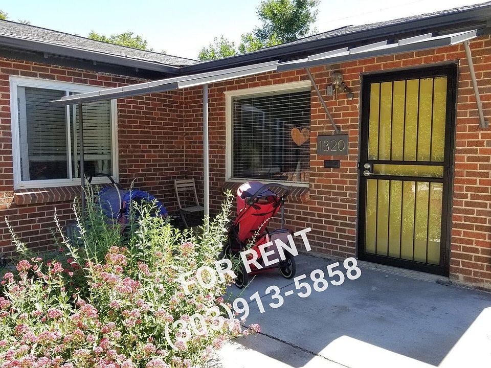 Mid-century duplex close to shopping, restaurants and RTD bus line.