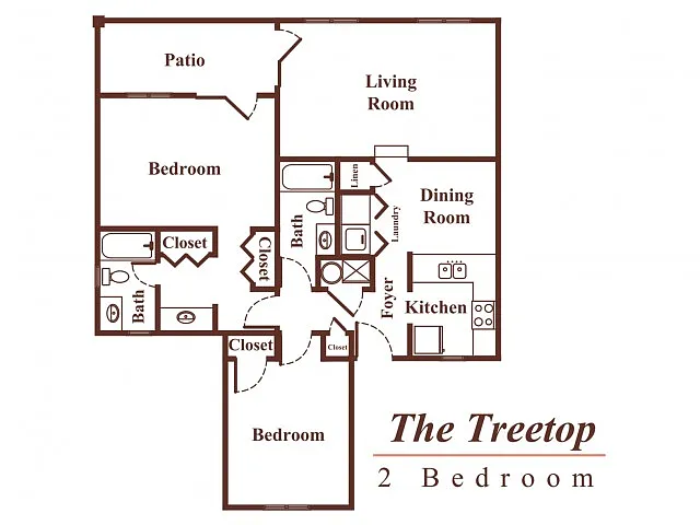 Floor plan The Treetop