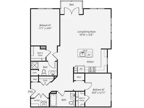 Floor plan B4-1253