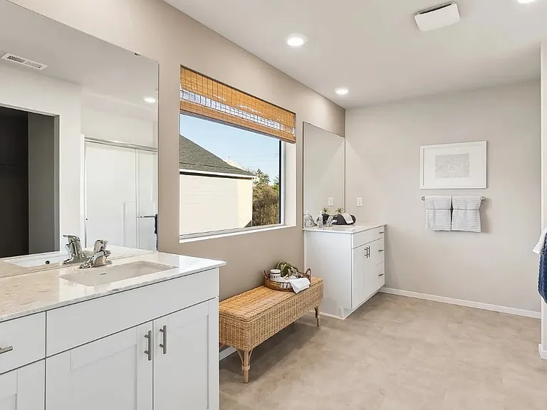 Builders inspiration images, master bathroom. Not the actual view.