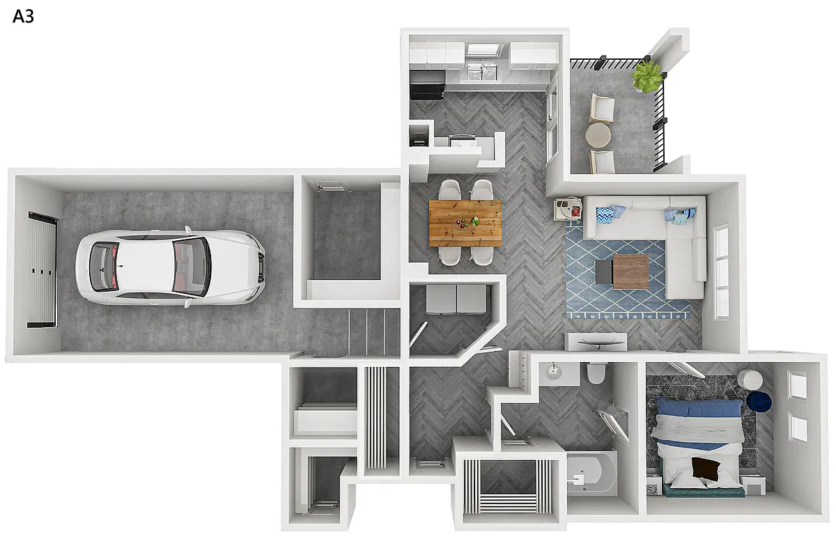 Floor plan A3G