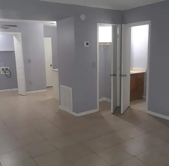 Coat Closet and 1/2 Bath off Living Room