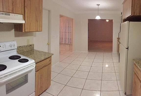 Large Kitchen and Dining area