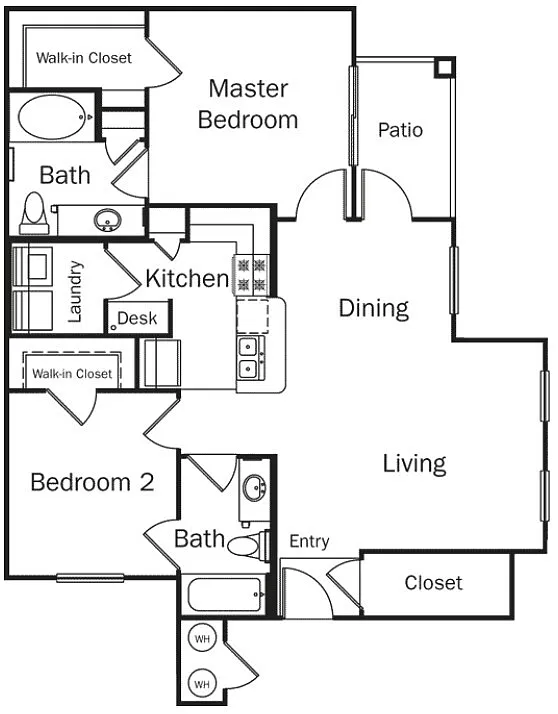 Floor plan Lacoste