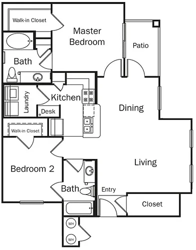 Floor plan Lacoste