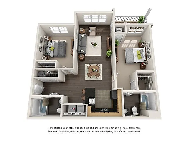 Floor plan Hampden