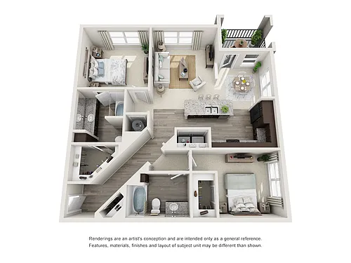 Floor plan The Kinard