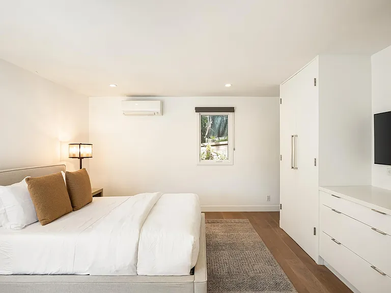Experience the ultimate comfort with plush bedding, room-darkening shades, and plenty of extra pillows and blankets.