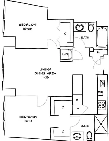 with Bedroom Nook