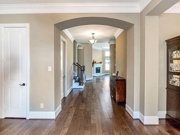 View from the front entry. All doors on the lower level are 8 foot.