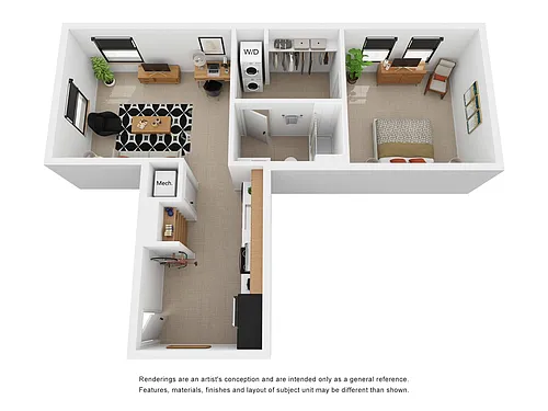 Floor plan Champions