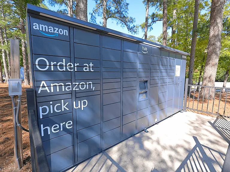 Amazon Hub for Package Delivery