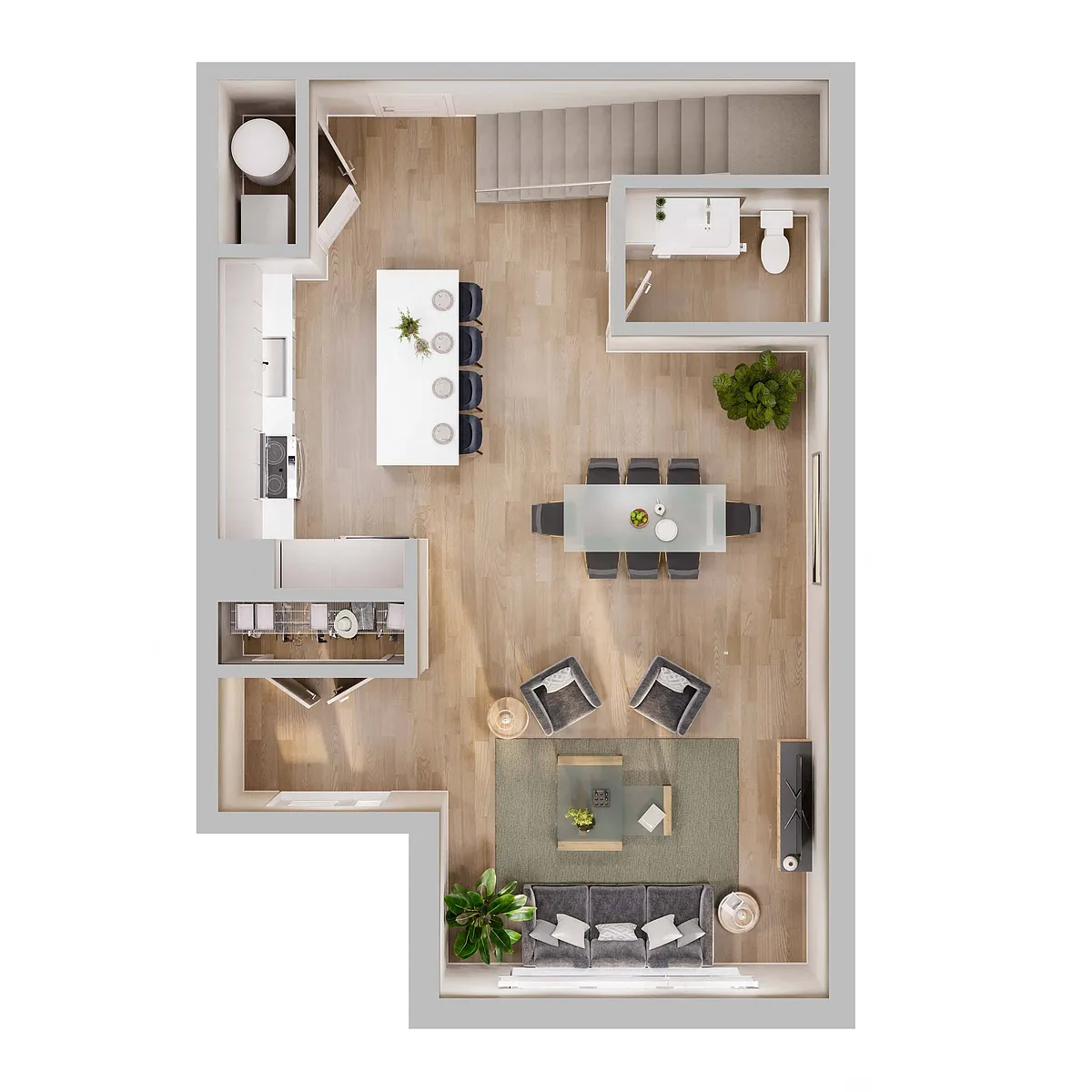 Floor plan TH1