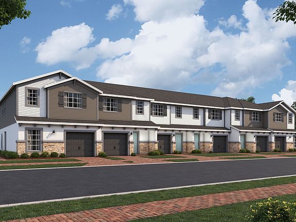 Townhome Streetscape - Rendering 1