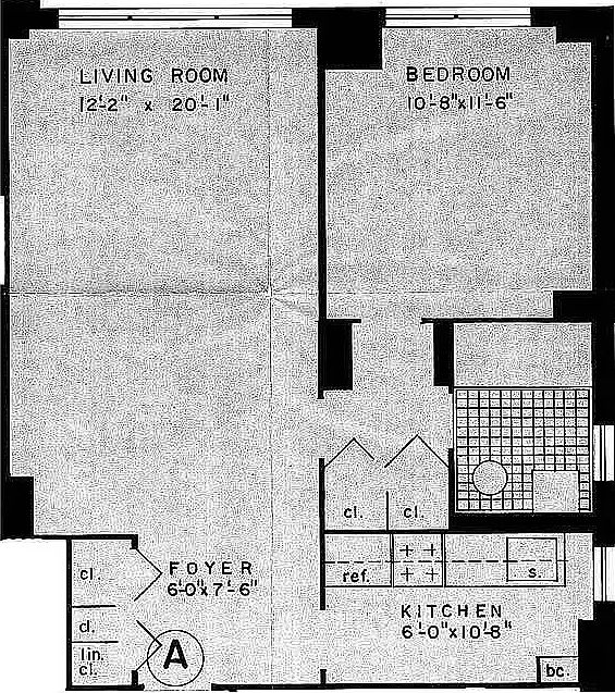 2nd image of 245 E 19th St APT 7A