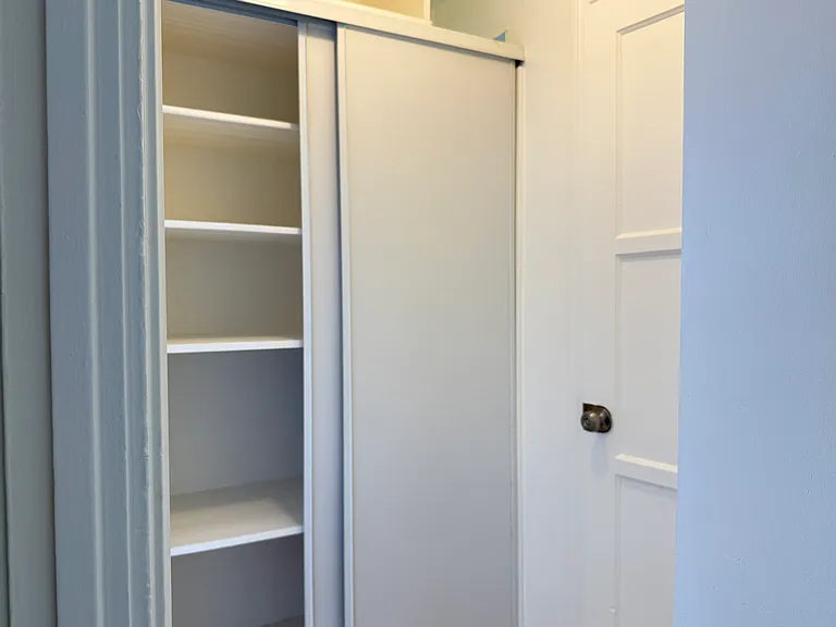 Hall closet