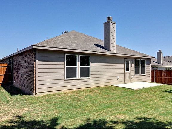 Backyard with 6' Privacy Fence & Extended Patio Option