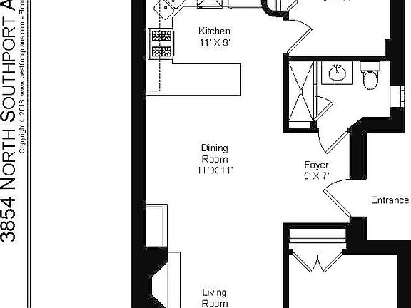 3rd image of 3854 N Southport Ave #1FF
