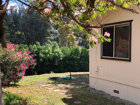 Very private; and the home looks across a wild valley.