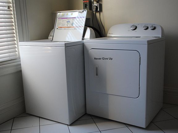 Private washer & dryer inside your unit.