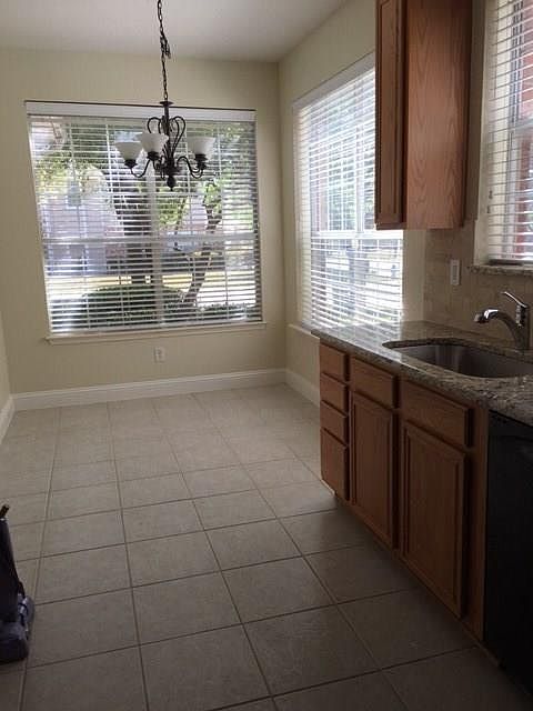View of breakfast nook