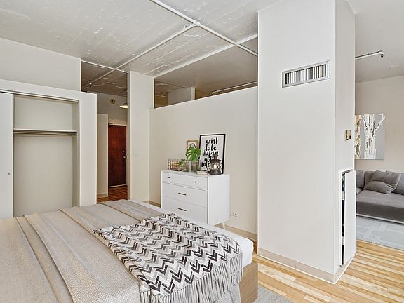 Bedrooms with high ceilings and original features