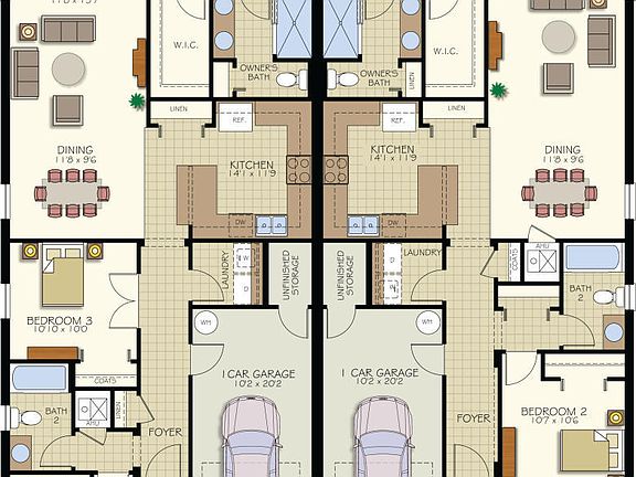 Elevation A - 1st Floor