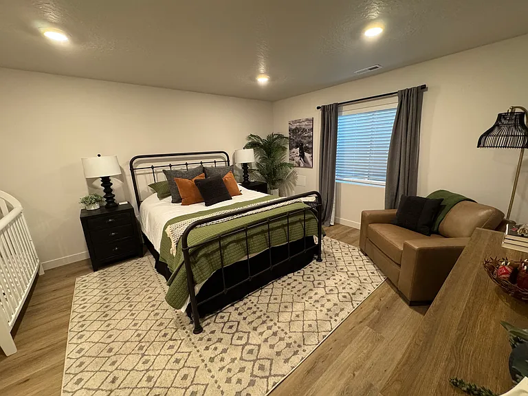 basement bedroom