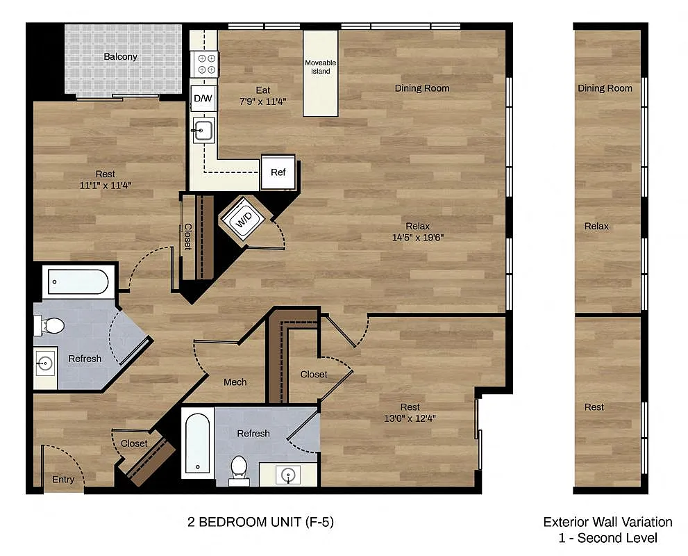 Floor plan F-5