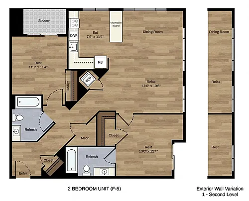 Floor plan F-5