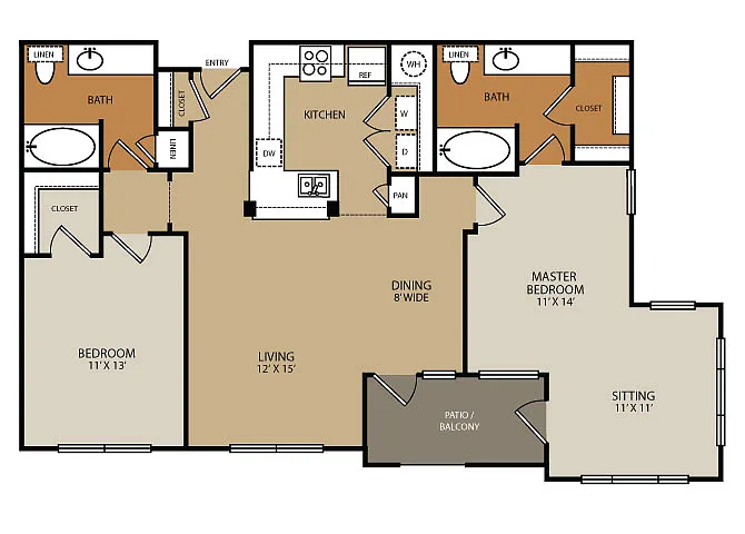 Floor plan Ironwood